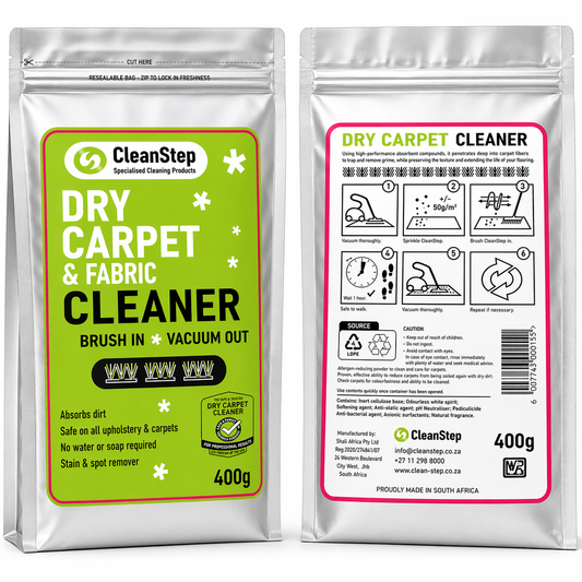 CleanStep Dry Carpet & Fabric Cleaner – 400g